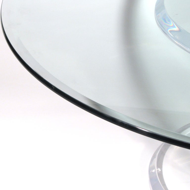 Lucite Cocktail Table For Sale 1