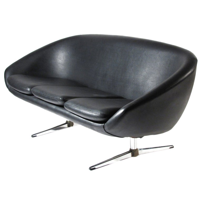 Swedish Mandarin Sofa at 1stDibs