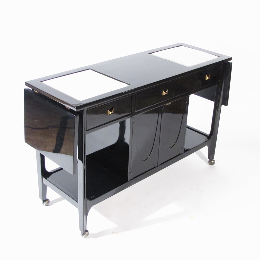 Bespoke Lacquered Server For Sale