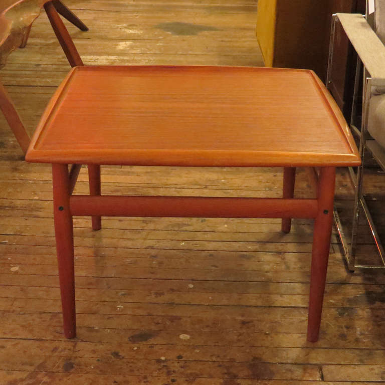 Danish Teak Table For Sale 2