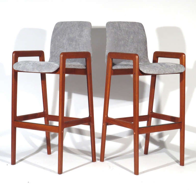 Danish Teak Barstools