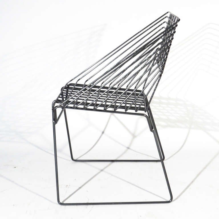 Welded Verner Panton Wire Chairs For Sale