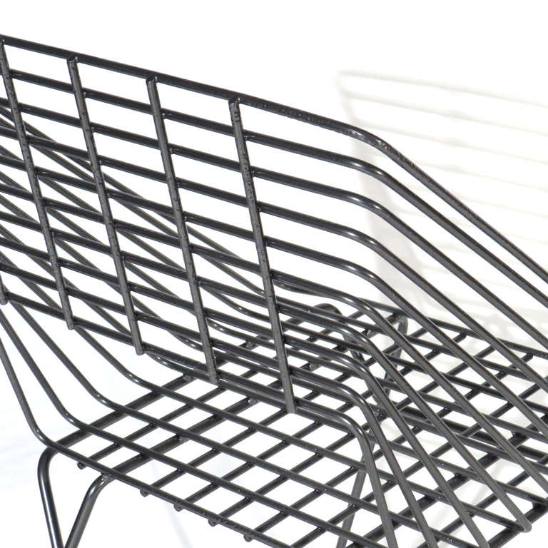 Mid-20th Century Verner Panton Wire Chairs For Sale