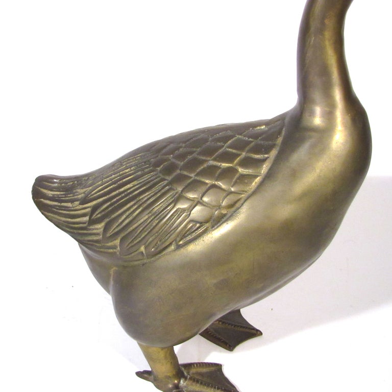 Brass Goose In Excellent Condition In Baltimore, MD