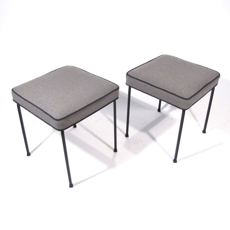 Frederick Weinberg Iron Stools