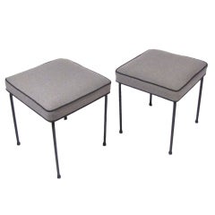 Frederick Weinberg Iron Stools