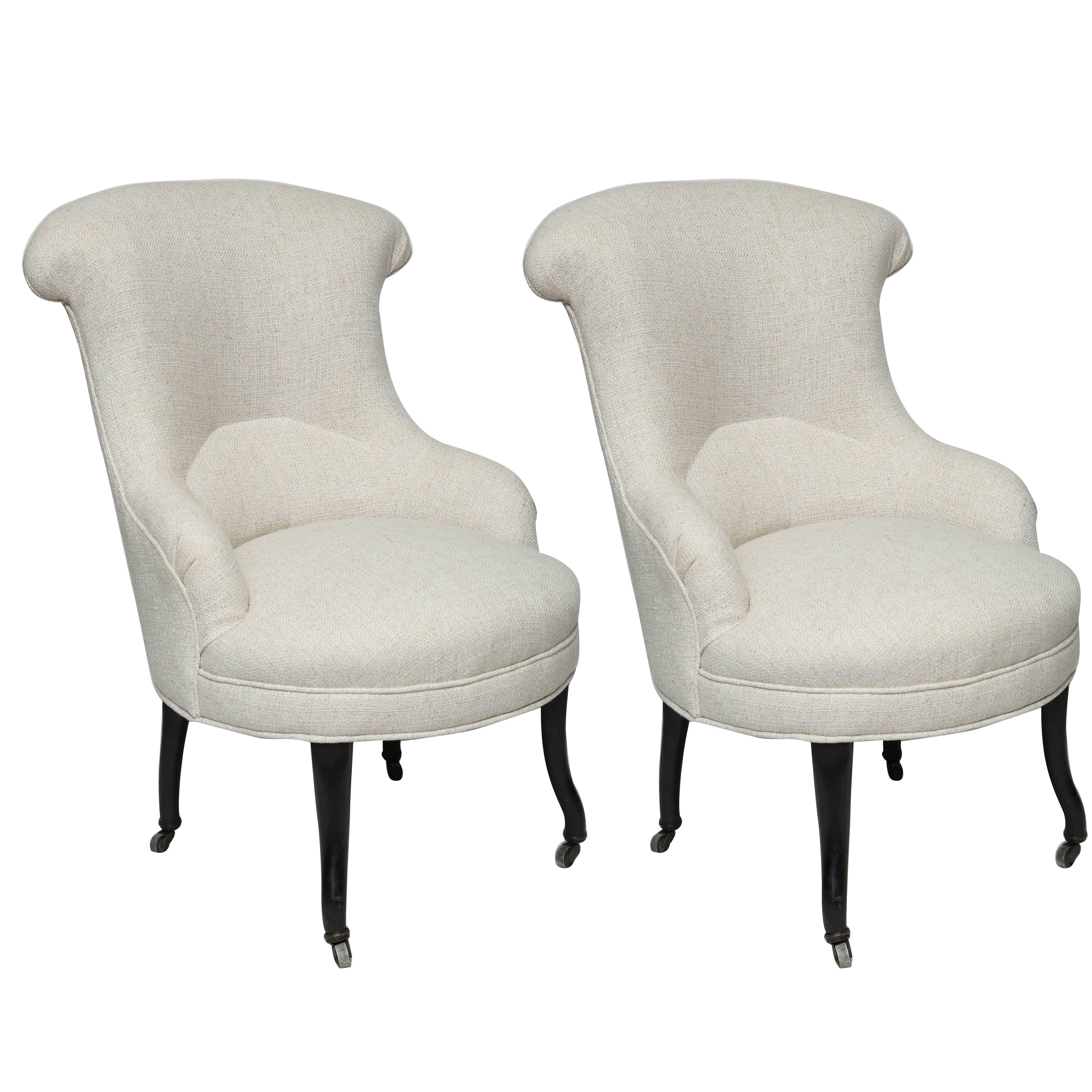 Beautiful Pair of Late 19th Century French Armchairs