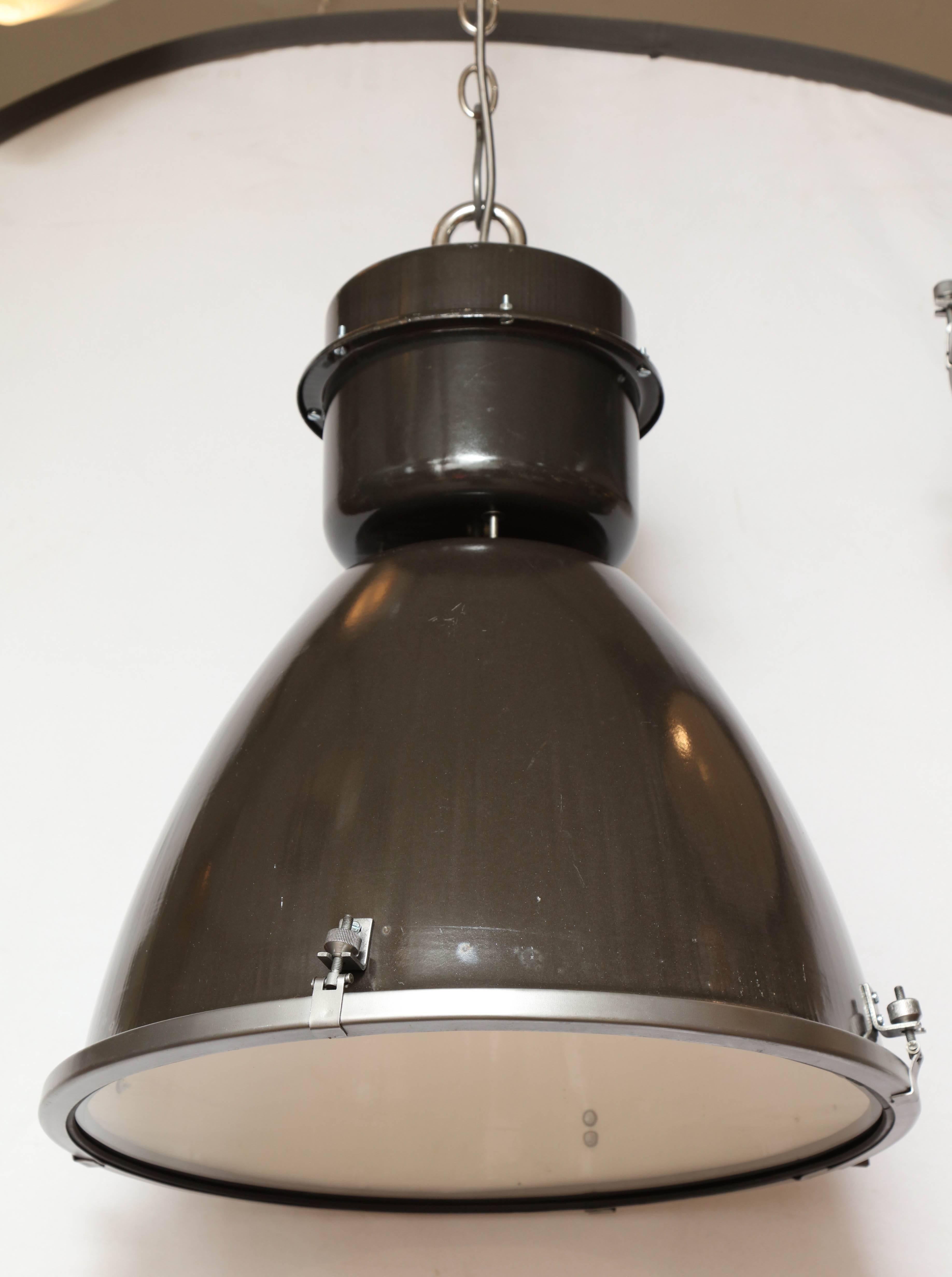 Czechoslovakian Pendant Light In Excellent Condition In New York, NY