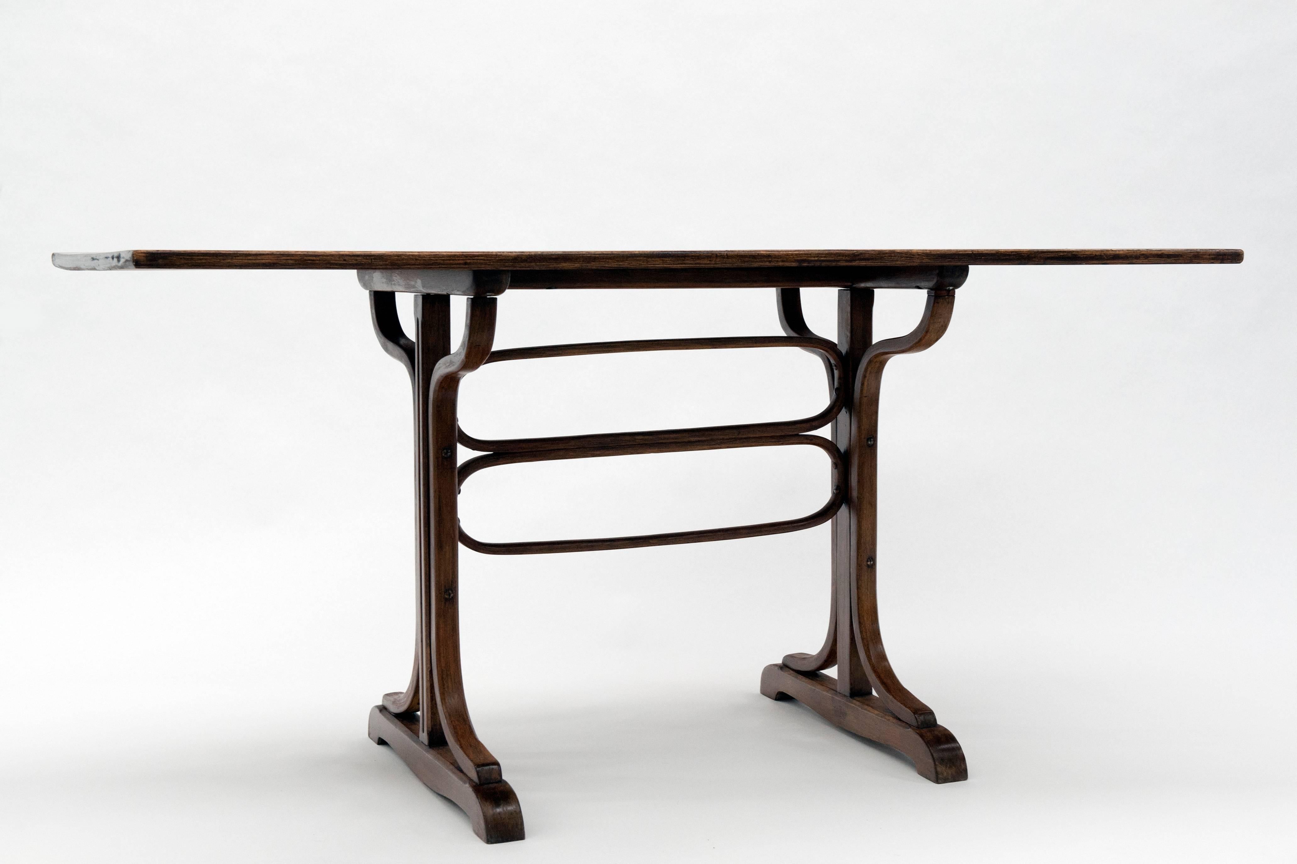 Austrian Antique Bentwood Thonet Table
