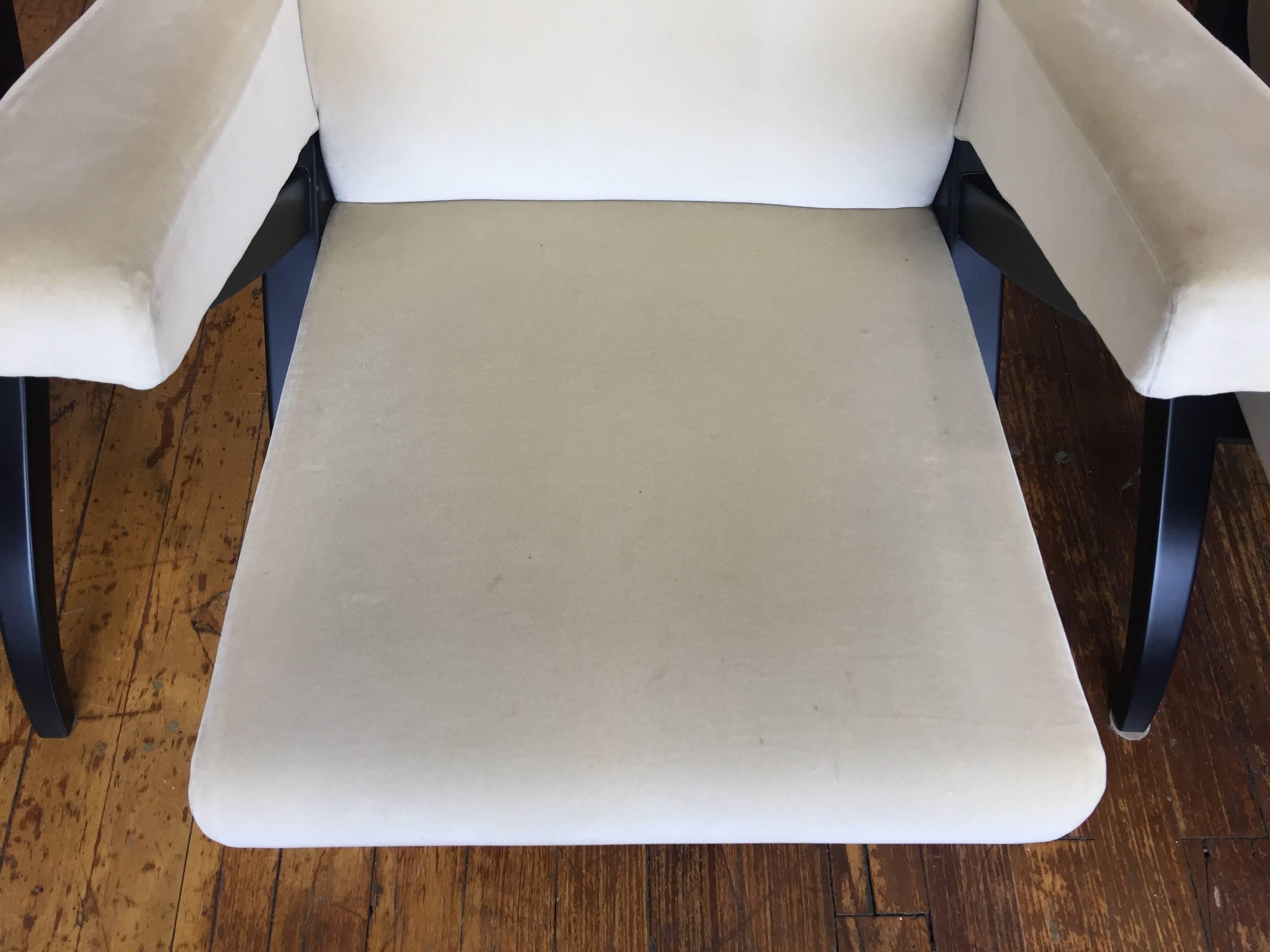 Fiorenza Lounge Chair Design by Franco Albini 1952 for Arflex, Velvet Cotton 3