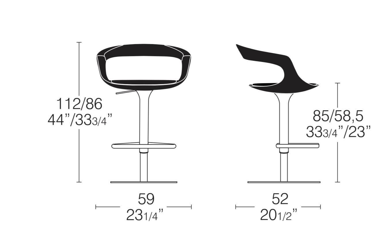 designer bar stools with backs