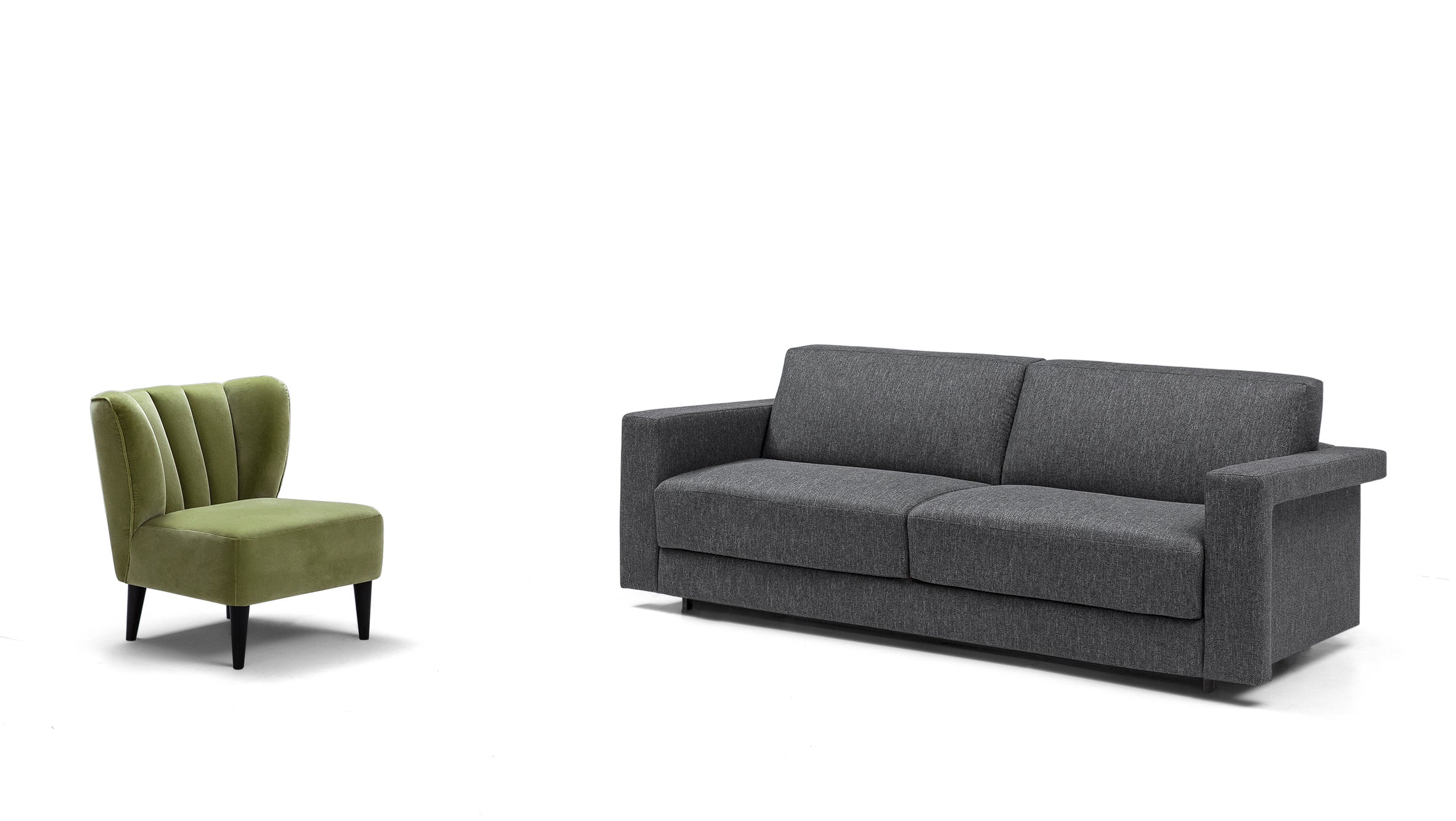 Modern Italian Sofa Bed Convertible Sleeper Contemporary Design