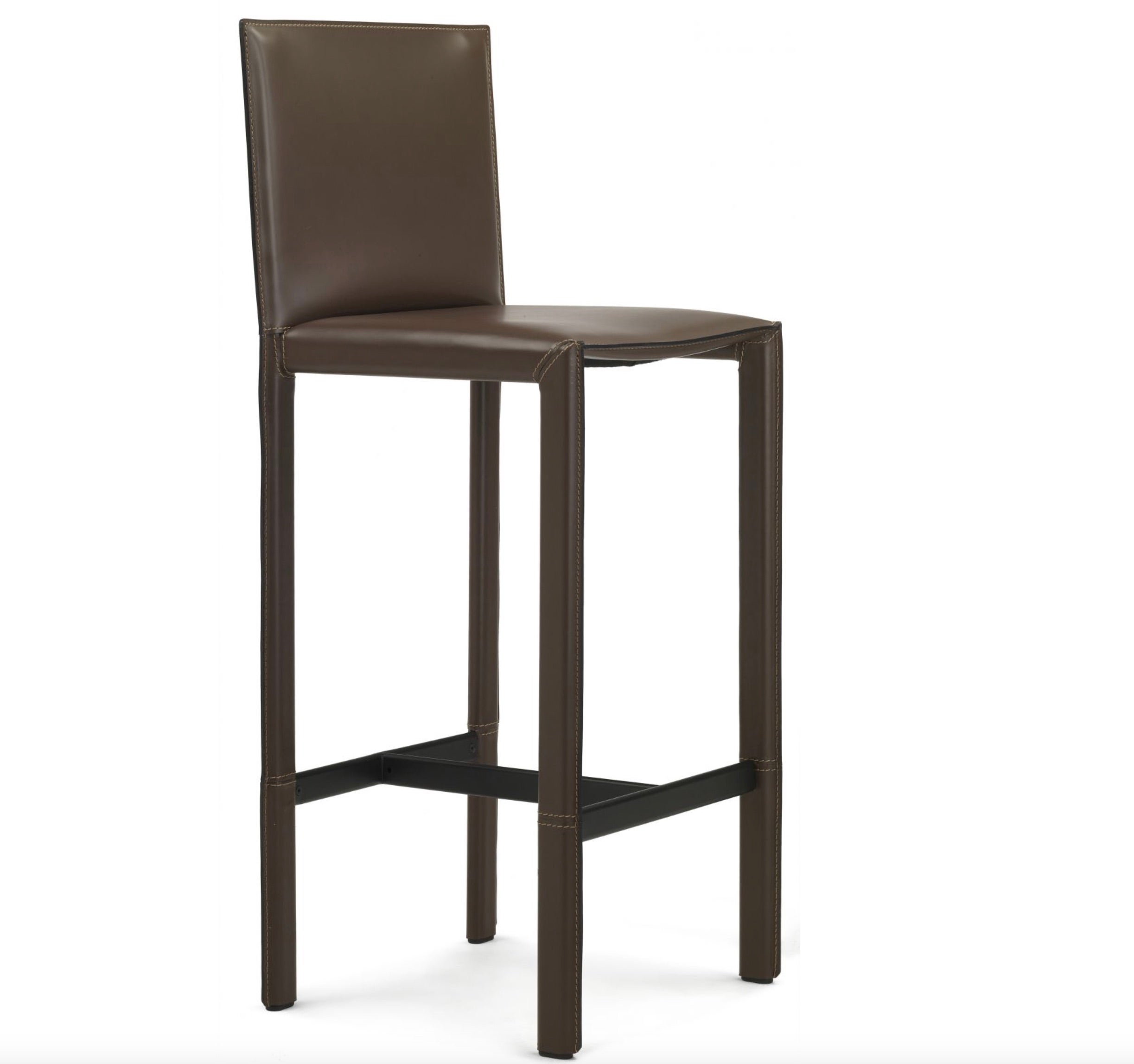 Italian Modern Leather Bar Stools Made In Italy Italian Modern Leather Bar Stools Made In Italy