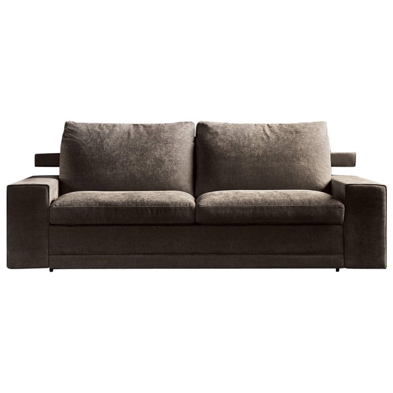 Italian Modern Sofa Bed with Adjustable Back, Made in Italy For Sale at ...