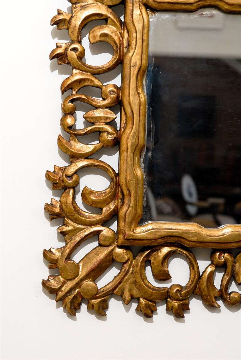 20th Century Florentine Mirror