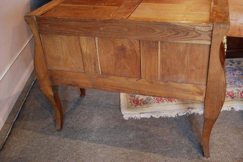 Marquetry inlaid Kingwood and Rosewood Commode stamped DAIDEF For Sale 2
