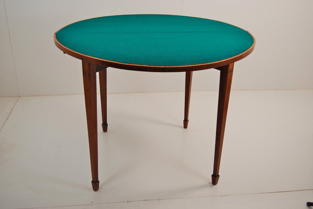 18th Century and Earlier George III Mahogany Games Table For Sale