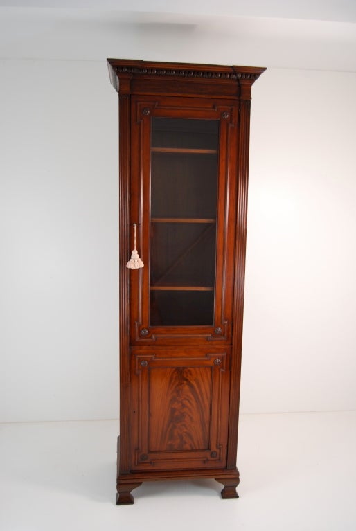 Narrow Mahogany Cabinet