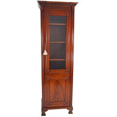 Narrow Mahogany Cabinet