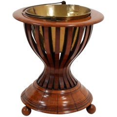 Antique Dutch Walnut Kettle Stand