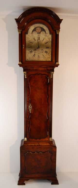 George III Mahogany Long Case Clock