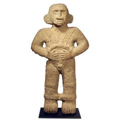 Important Pre Columbian Costa Rican Stone Prisoner