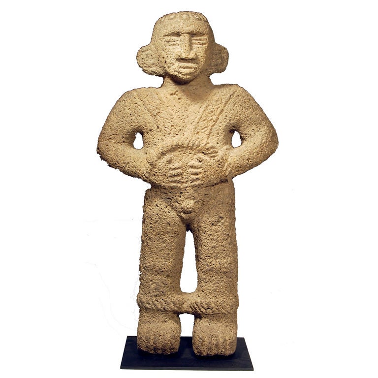 Important Pre Columbian Costa Rican Stone Prisoner For Sale
