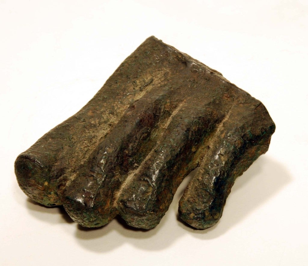 Roman Bronze Fragment of a Foot