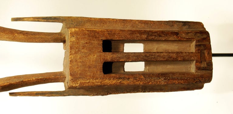 Dogon Wood Carved Walu Antelope Mask For Sale 4