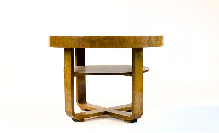 Rare Side Coffee table from the 30's. Made by ASKO, Finland.