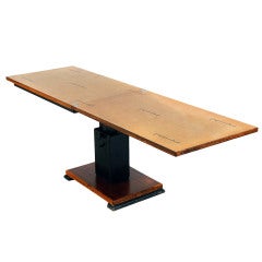 Rare swedish adjustable Otto Wretling table, "Idealbordet", patented.