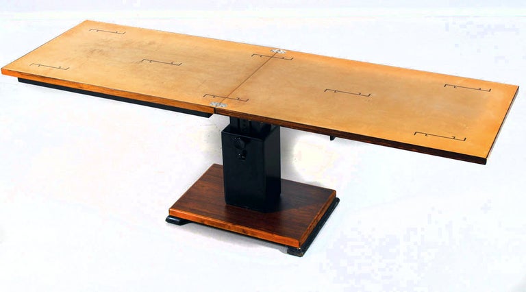 Rare swedish adjustable Otto Wretling table, "Idealbordet", patented.