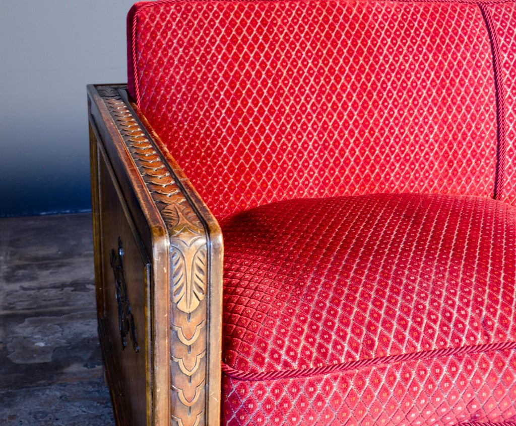 20th Century Rare art deco sofa about 1920m Sweden For Sale