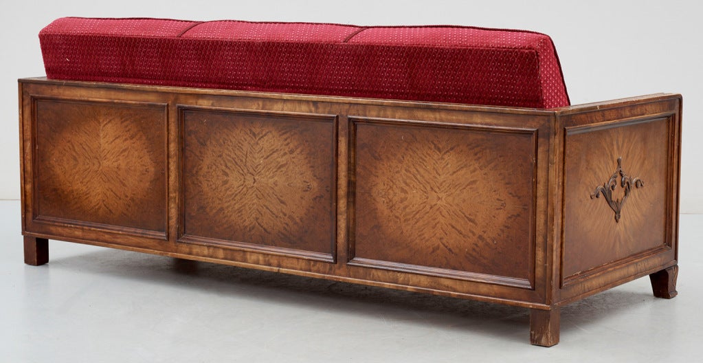 Rare art deco sofa about 1920m Sweden For Sale 1