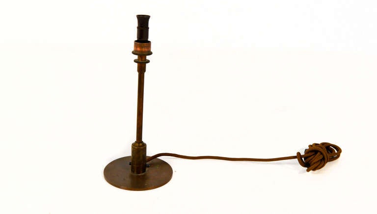 Rare copper PH3/2 by Poul Henningsen for Louis Poulsen, 1929, Patented. For Sale 2