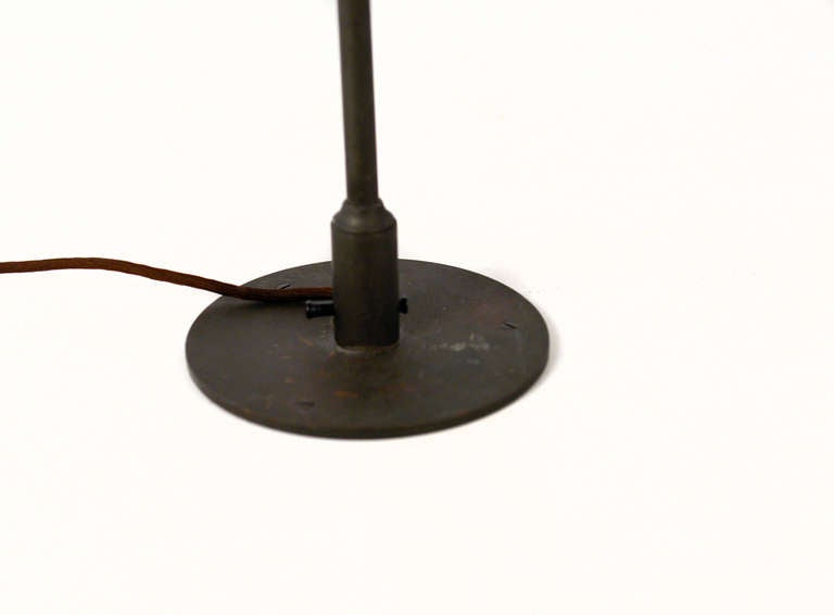 20th Century Extreme rare big PH 4.5/3 desk lamp Pul Henningsen for Louis Poulsen. Patt appl. For Sale