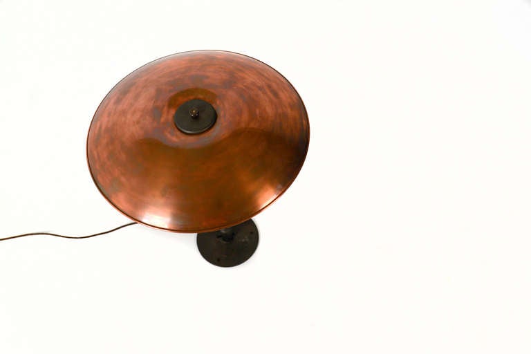Extreme rare big PH 4.5/3 desk lamp Pul Henningsen for Louis Poulsen. Patt appl. For Sale 1