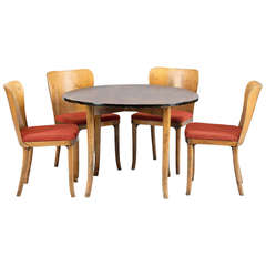 Rare Gunnel Nyman Dining set, 1930's, Finland.