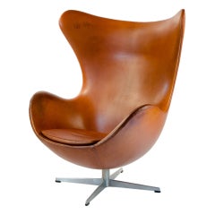 Very old egg chair, original condition, Arne Jacobsen, Hansen