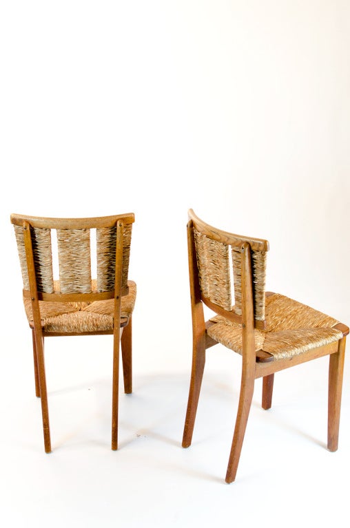 Set of 6 very rare Mart Stam Chairs.
Designed just after World war II for the 'Good living' project in the Netherlands.
Made by Van Der Kley, Badhoevedorp.