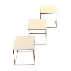 PK71 nesting tables, Poul Kjaerholm for E. Kold Christensen.