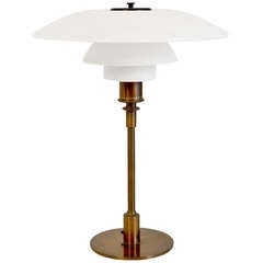 Vintage Ph 4/3 Poul Henningsen For Louis Poulsen 1930's Desk Lamp.