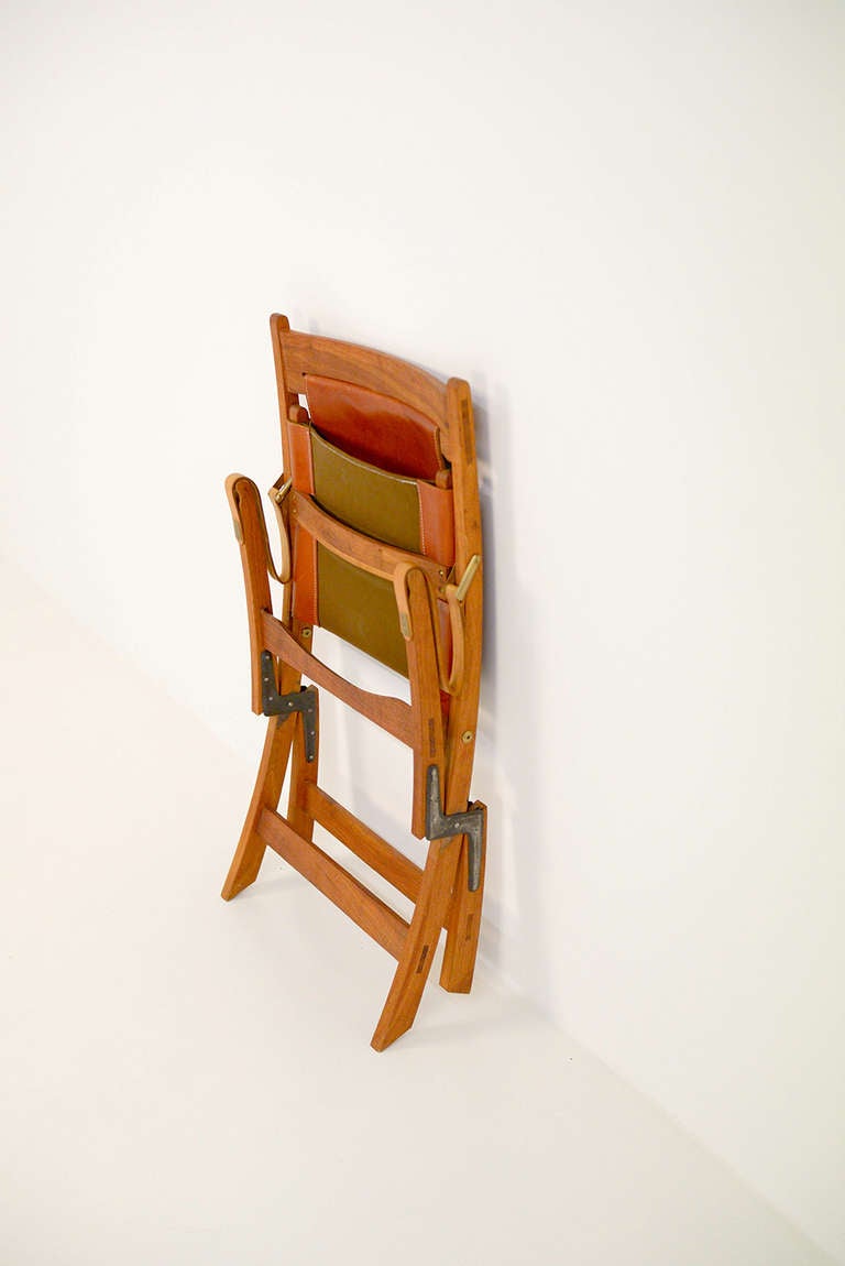 Prototype Jens Quistgaard SAX Folding Chair In Excellent Condition For Sale In Sittard, NL