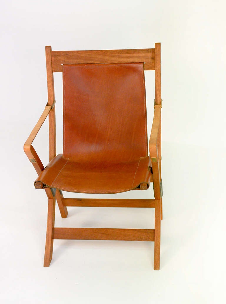 20th Century Prototype Jens Quistgaard SAX Folding Chair For Sale