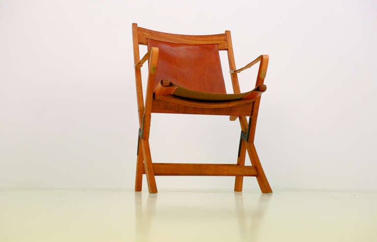 Danish Prototype Jens Quistgaard SAX Folding Chair For Sale