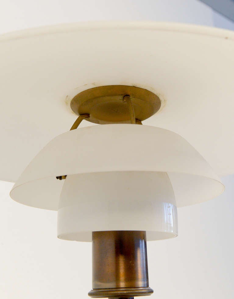 Ph 4/3 Poul Henningsen For Louis Poulsen 1930's Desk Lamp. For Sale 2