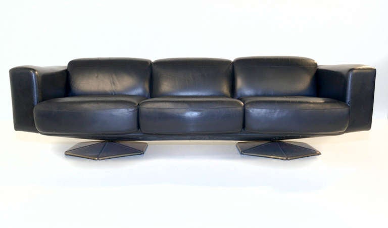 Late 20th Century Very rare Finnish Prisma sofa by Voitto Haapalainen For Sale