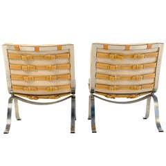 2 Ari Chairs By Arne Norell Very Good Condition.