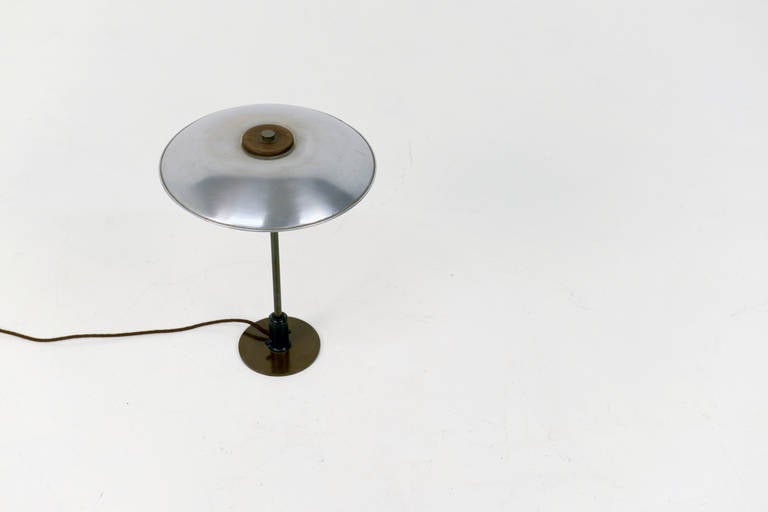 Poul Henningsen Table Lamp, 1930s, Patented