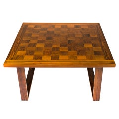 rare rosewood Poul Cadovius CHESS table